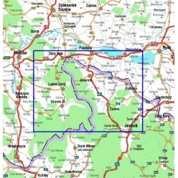 Góry Złote - Góry Rychlebskie  - mapa papierowa